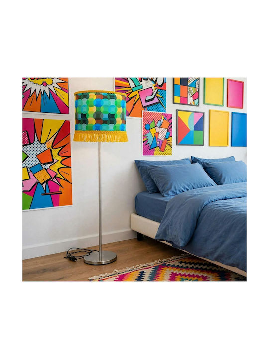 Blue Neon Floor Lamp Blue