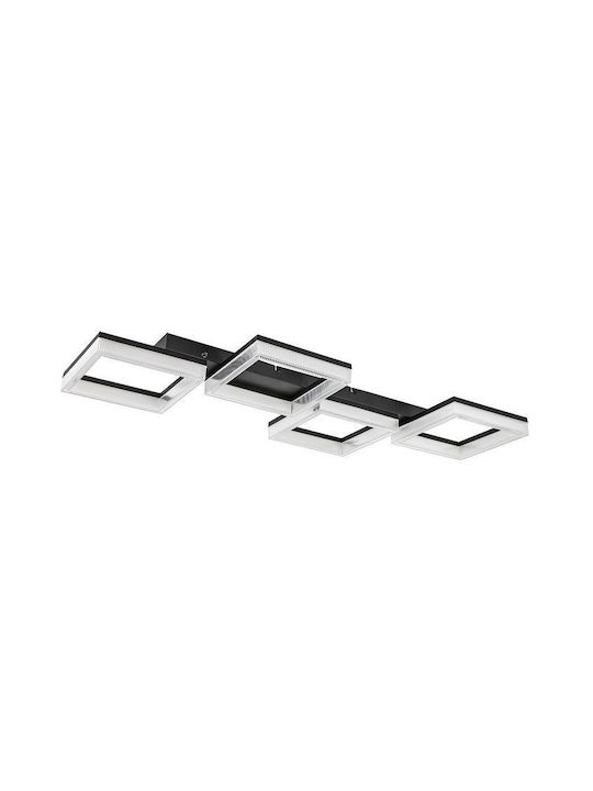 Rabalux Smart Πλαφονιέρα 96εκ. LED με Τηλεχειριστήριο Rabalux Smart Πλαφονιέρα 96εκ. LED με Τηλεχειριστήριο