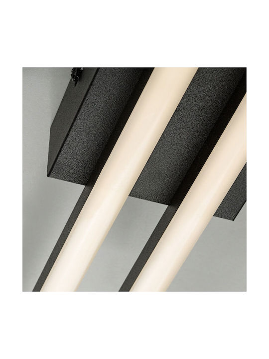 Rabalux Smart Deckenleuchte Schwarz mit Integrierter LED