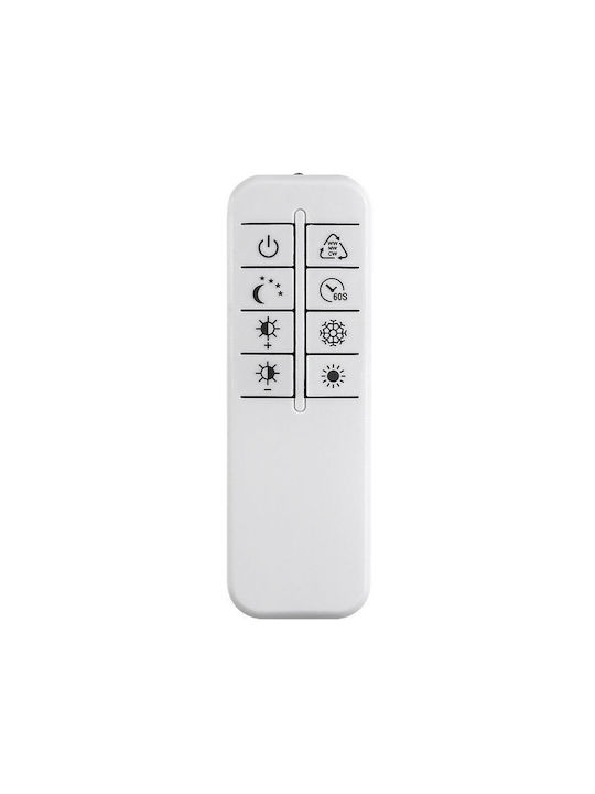 Rabalux Smart Deckenleuchte montieren 70cm Schwarz mit Integrierte LED und Fernbedienung