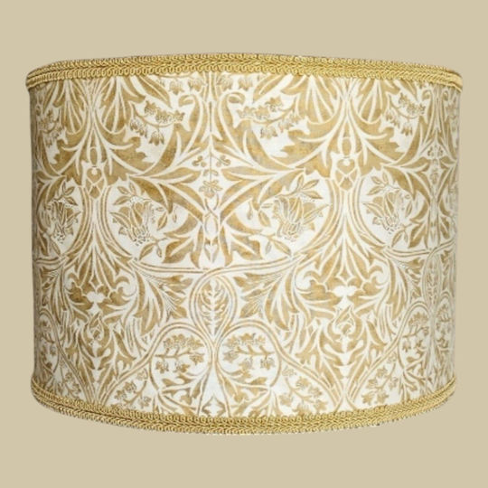 Tribal Deckenleuchte Gold mit Lampenbirnensockel E27 35x20cm