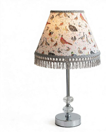 Birds Crystal Table Lamp for E27 Fitting