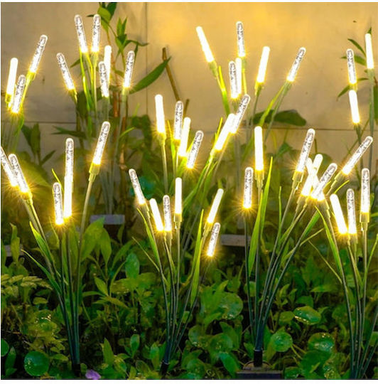 Solarleuchte Blumentopf mit Warmes Weiß Licht