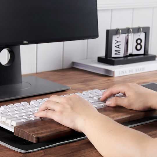 Mozos Suport KTW2 pentru încheietura mâinii pentru tastatură din lemn