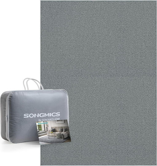 Songmics Covor Antiderapant Rectangular Gri 120x170cm