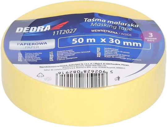 Tesa Лента за опаковане Жълта 30mm x 50m