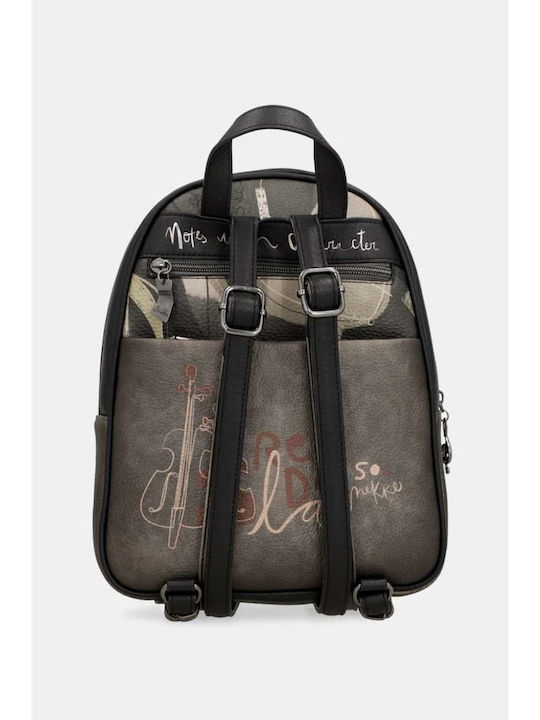 Damen Handtasche Rucksack Mehrfarbig