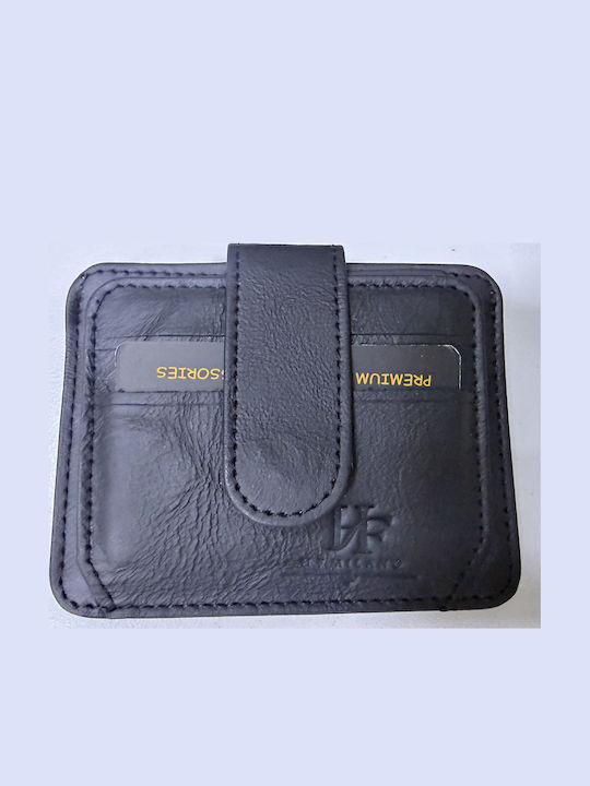 Leder Herrenbrieftasche Karten Schwarz