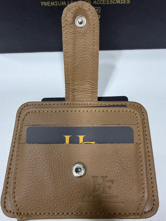 Leder Herrenbrieftasche Karten Braun