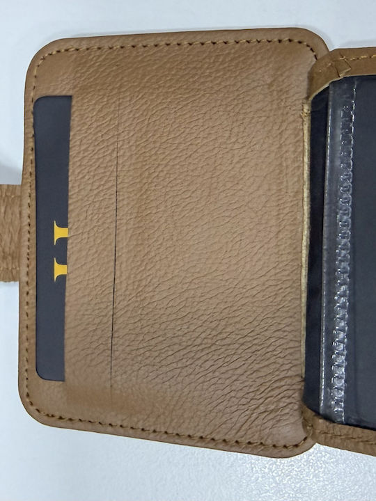 Leder Herrenbrieftasche Karten Braun