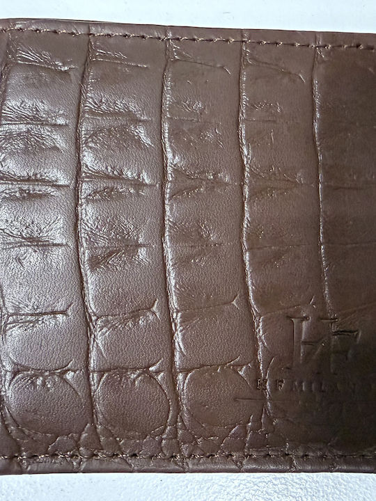 Leder Herrenbrieftasche Braun