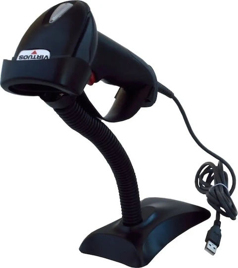 Virtuos Handheld-Scanner Verkabelt mit Lesbarkeit 1D Barcodes