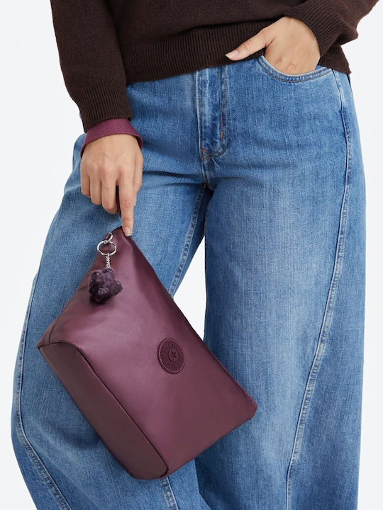 Kipling Hand Pouch Naomi Pouch L Grape Wine Met