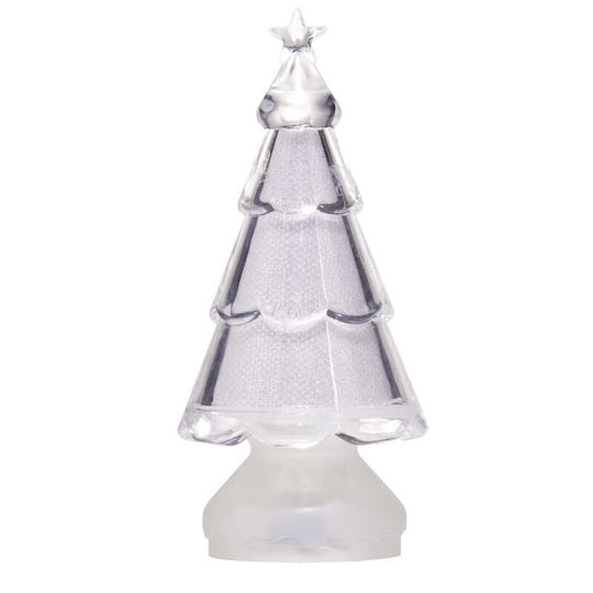 Arbore Decorativ De Crăciun Cu Lumină LED 11cm (Culori Diverse)