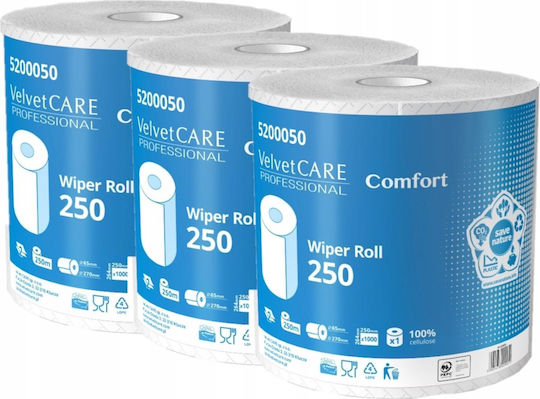Velvet Kitchen Paper 2 Ply & 250m (4400gr/Roll)