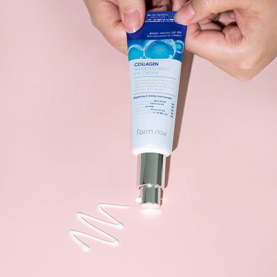 Farm Stay Collagen Water Full Moist Κρέμα Ματιών για Αντιγήρανση & Ενυδάτωση 50ml