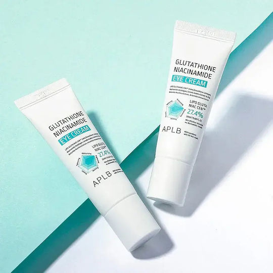 APLB Glutathione Niacinamide Eye Cream for Brightening Firming Dark Circles & Anti-Aging 20ml
