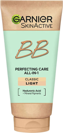 Garnier Хиалуронова Алое All-in-1 BB Лек 24-часов Хидратиращ Дневен Крем За Лице С SPF15, Хиалуронова Киселина И Алое Вера 50мл