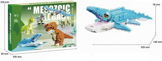 Конструктори Dinosaur Mosasaur за 6+ Годишна Възраст 285 Бр