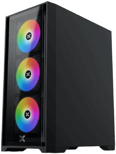 Xigmatek Quantum Midi Tower Computergehäuse Schwarz