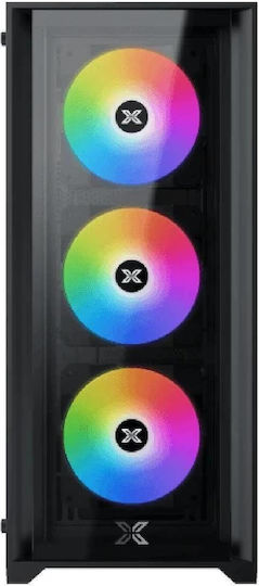 Xigmatek Quantum Midi Tower Computergehäuse Schwarz