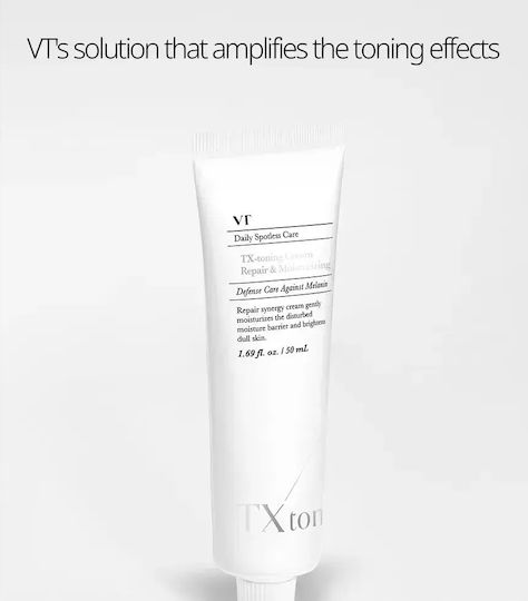 VT Cosmetics TX Toning Moisturizing Face Cream 50ml