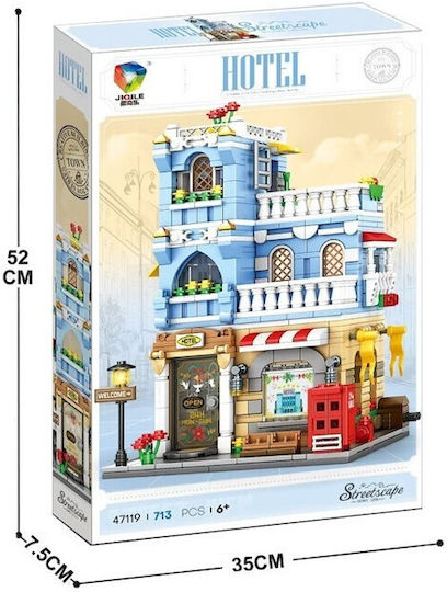 Cuburi de construit City Hotel 713 bucăți