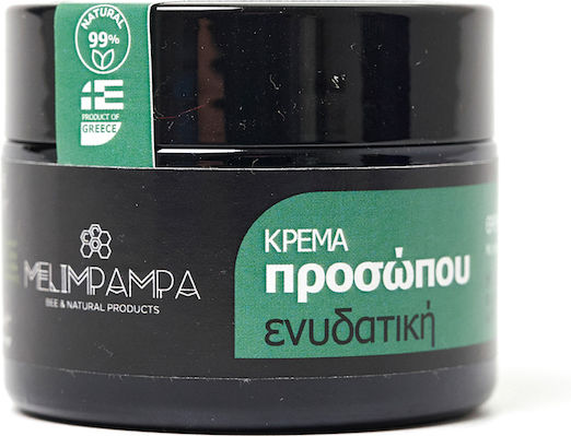 MeliMpampa Краставица 24-часов Крем за Лице за Хидратация, Несъвършенства по Кожата и Блясък с Витамин Е 20 мл