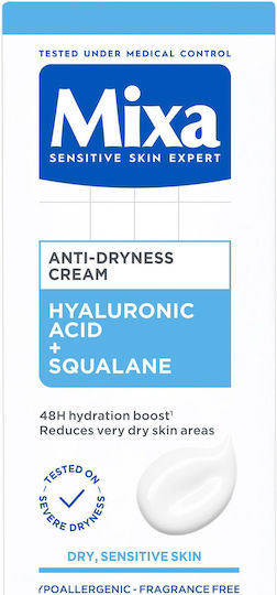 Mixa Hyaluronic Acid + Squalane Anti-Dryness Cream Face Day 50ml
