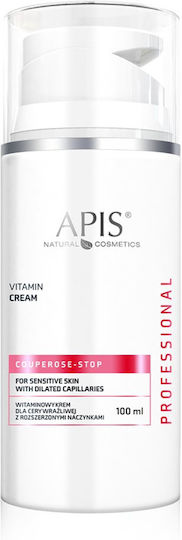 Apis Natural Cosmetics Couperose Stop Rich 24h Cream Face Day with Ceramides 100ml