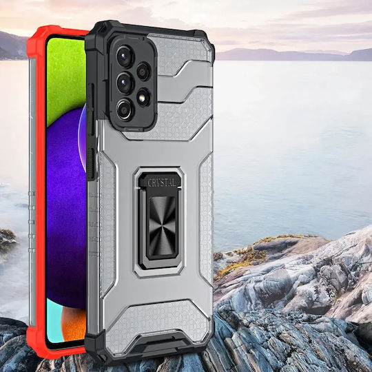 Kristall Ring Hülle Kickstand Robuste Schutz Hülle Samsung Galaxy A72 4G Grüne