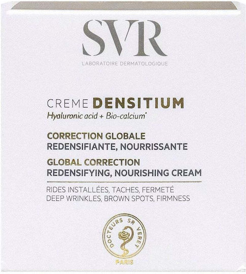 SVR Laboratoire Densitium Creme Global Correction Αντιγηραντική Κρέμα Ημέρας Προσώπου για Σύσφιξη & Λείανση Ρυτίδων 50ml