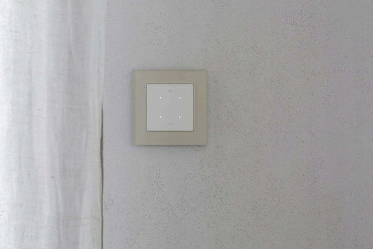 Kontakt-Simon Vertiefter Elektrischer Wandtaster Zwei-Wege Ohne Rahmen Aller Retour Graue