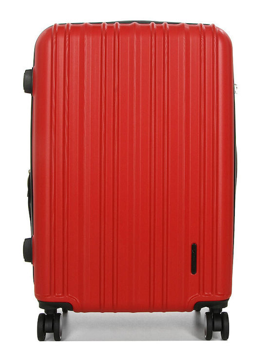 WORLDLINE Reisekoffer Hart Rote Kabinenhöhe 55cm