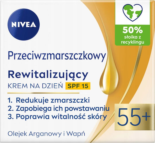 Nivea Anti-Wrinkle + Revitalizing Creme Gesicht Tag mit SPF15 50ml