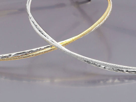 Handgefertigte Hochzeitskronen Versilbert 0200 Roségold