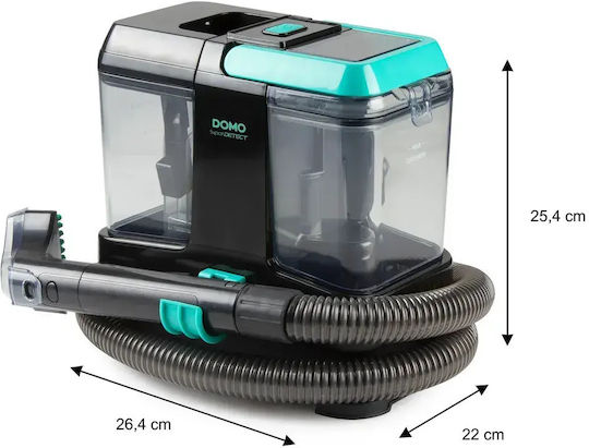 Domo Aspirator Umed-Uscat Spot Detect 330W cu Recipient din Plastic 0.6lt Negru