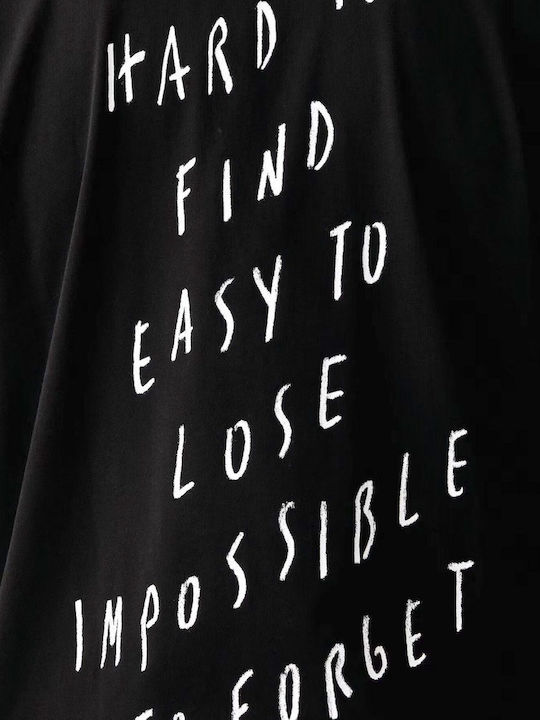 T-shirt Черен
