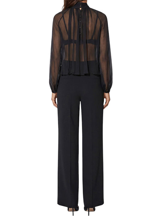 Damen Bluse Schwarz