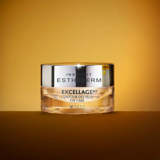 Institut Esthederm Excellage Околоочен Крем за Тъмни Кръгове Блясък Хидратация Против Стареене Стягане на Кожата и Повдигане на Клепачите 15ml
