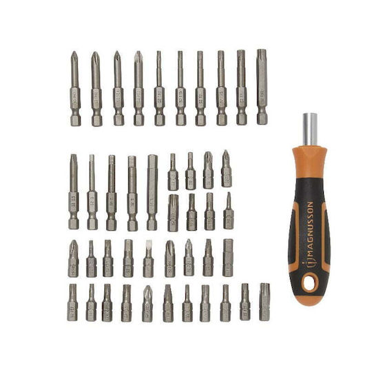 Magnusson 44-bit Set Steel Multifunctional
