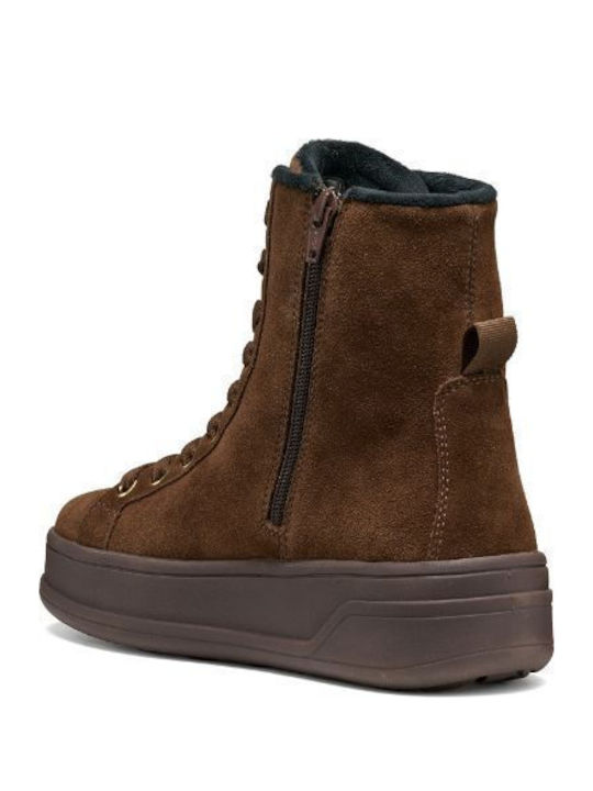 Spherica Suede Women's Ankle Boots Brown