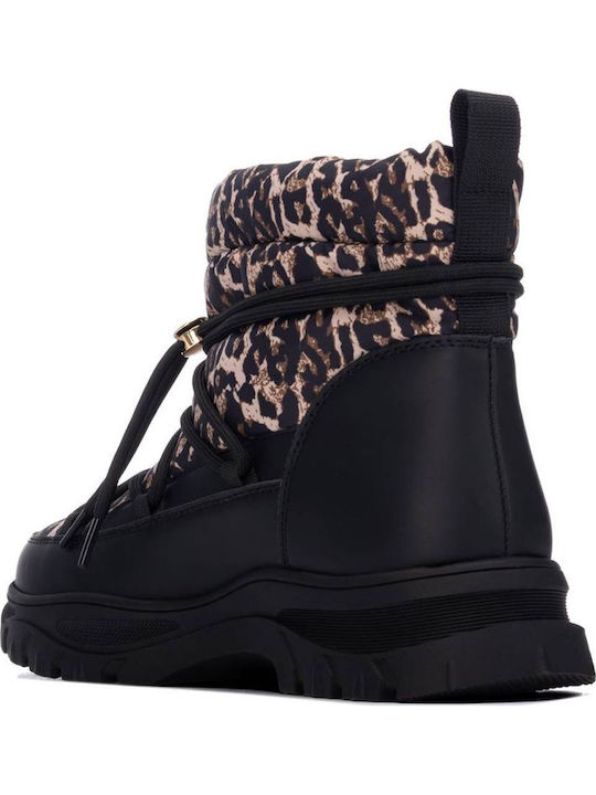 Damen Stiefeletten Schwarz