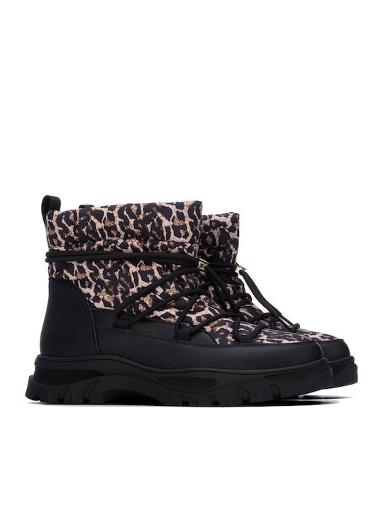 Damen Stiefeletten Schwarz