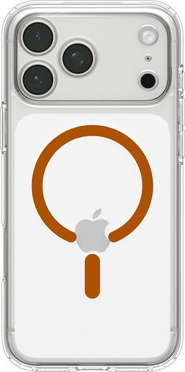Spigen Ultra Hybrid Magsafe Прозрачен Оранжев iPhone 18 Pro Max/17 Pro Max Acs12122