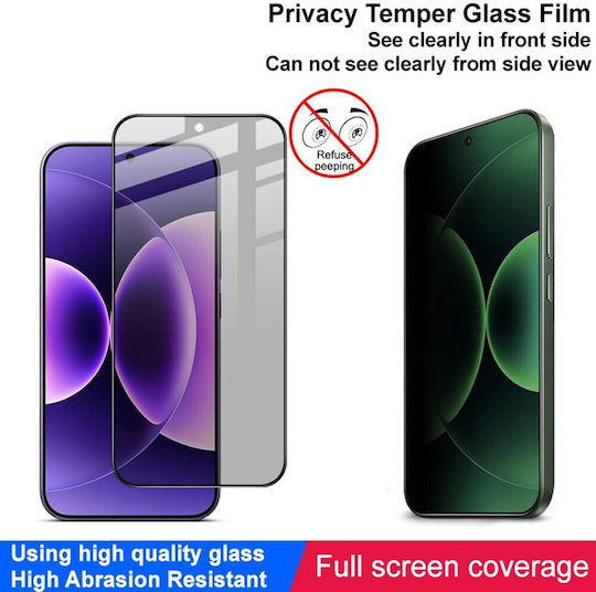 Realme Gt 8 Pro 5g Imak Privacy Full Tempered Glass Black