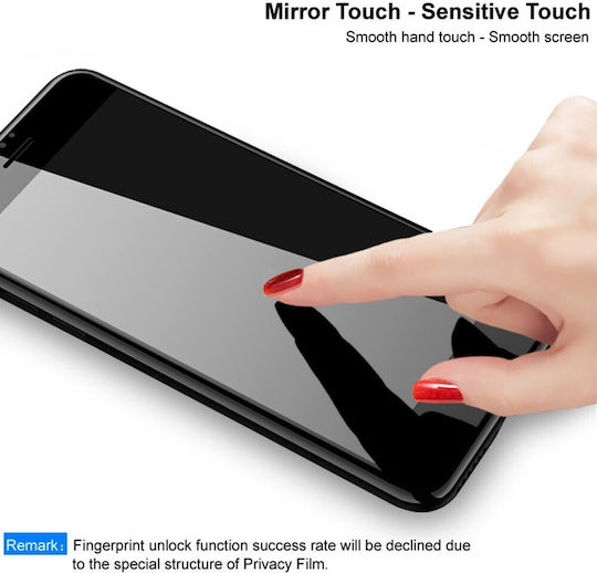 Realme Gt 8 Pro 5g Imak Privacy Full Tempered Glass Black