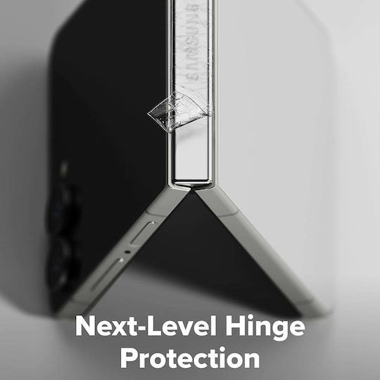 Ringke Hinge Dual Easy Film 2 Pack Mobile Screen Protector Compatible with Samsung Galaxy Z Flip8 Clear