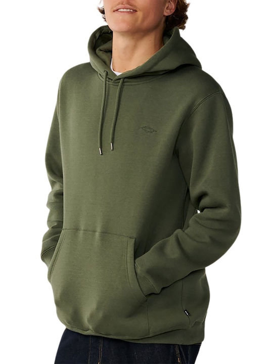 Surf Φούτερ με Κουκούλα Dark Olive