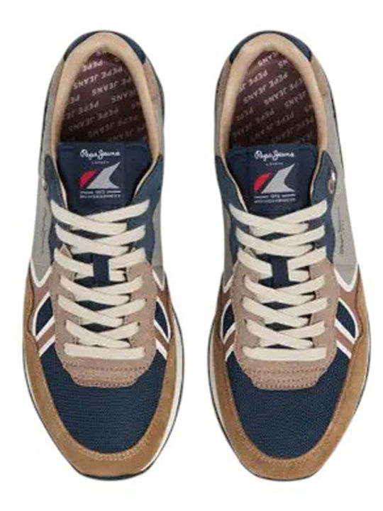 Pepe Jeans Brit Adidași pentru bărbați Cognac Brown